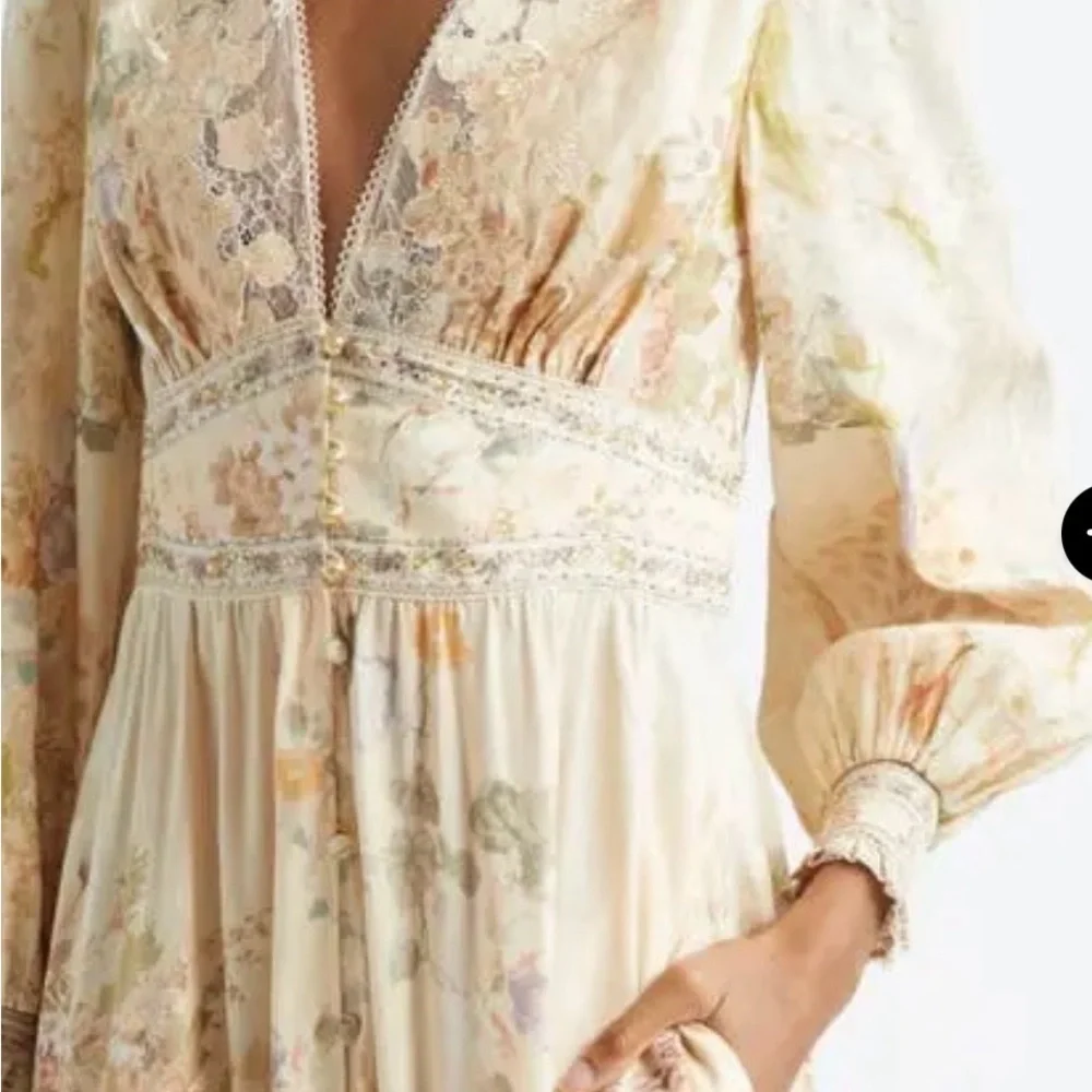 Camilla Adorned in Antiquity Button-Front Maxi Dress - XS - Picture 5 of 14